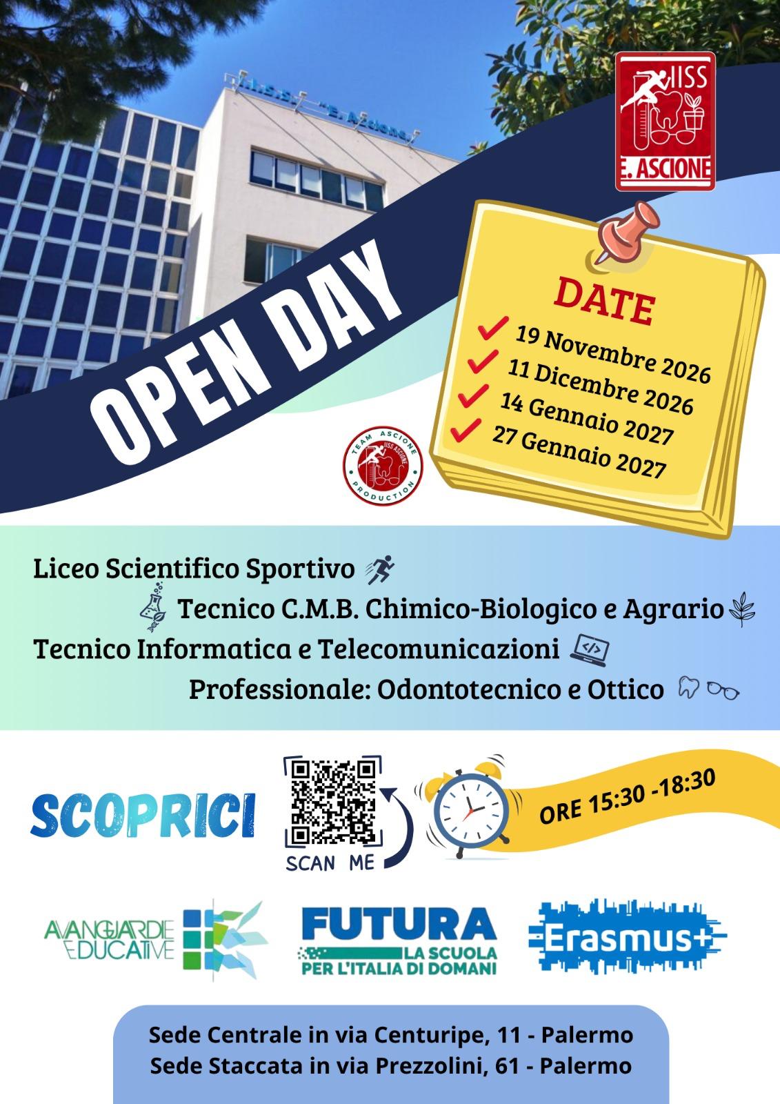 DATE OPEN DAY