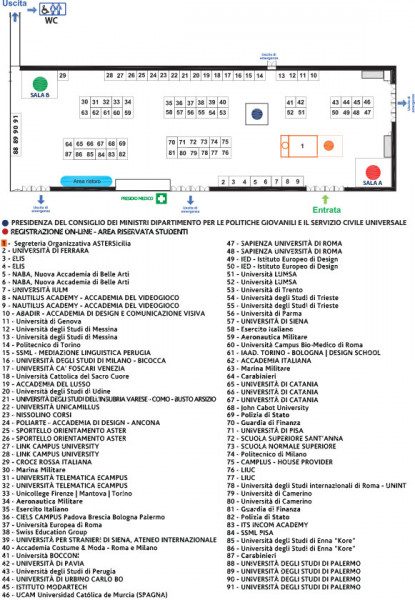 Foto SCARICA LA PIANTINA DELL'EVENTO